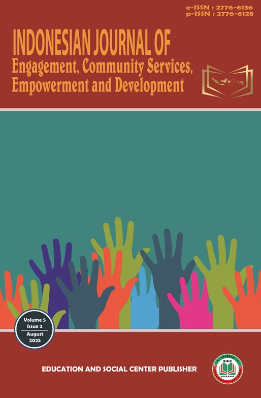 View Vol. 5 No. 2 (2025): Indonesian Journal of Engagement, Community Services, Empowerment and Development